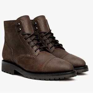 Thursday Boot Company Brown Lace-Up Boots